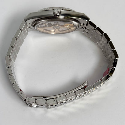 Rolex Land-Dweller 36mm White Honeycomb Dial Watch Ref# 127234
