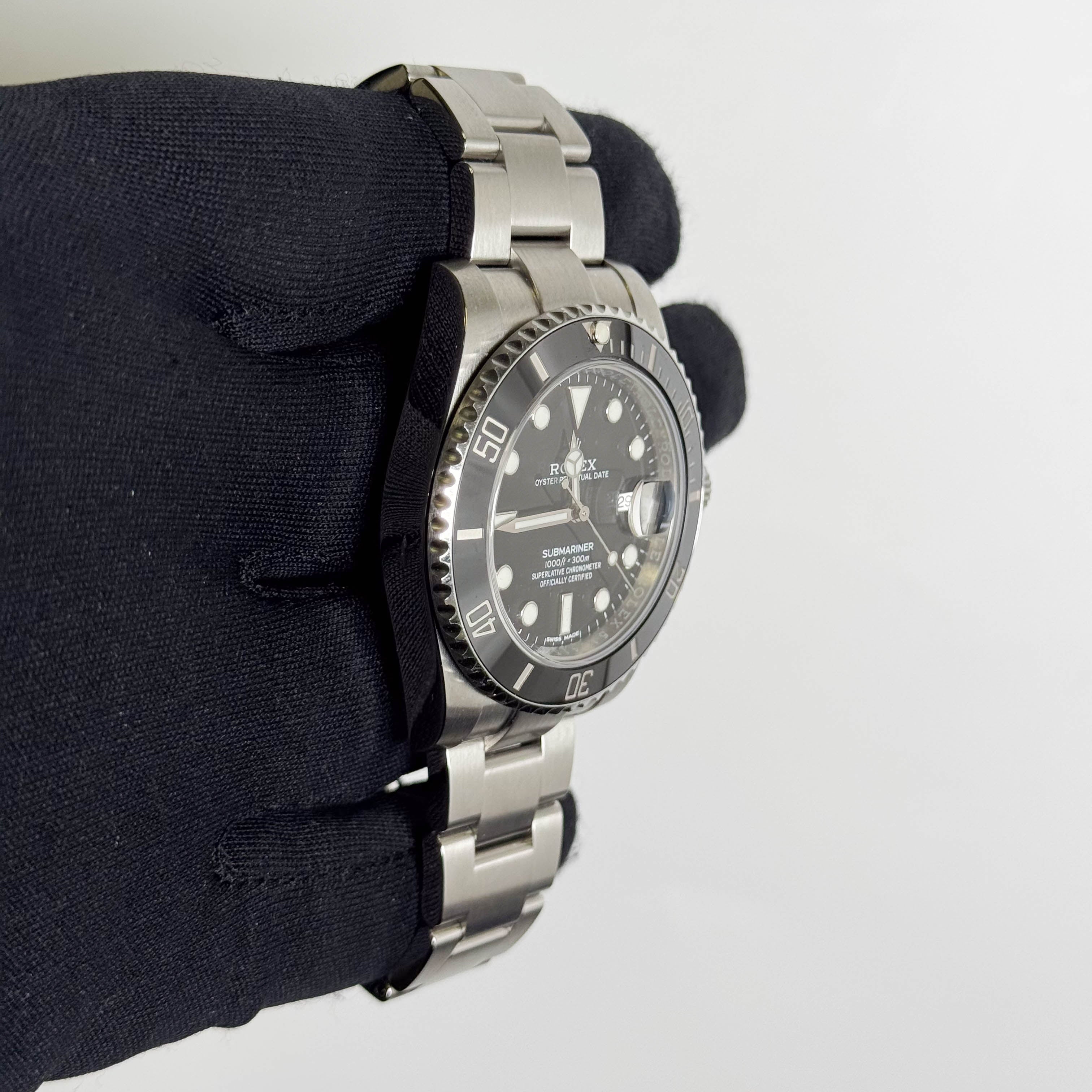 Rolex Submariner 40mm Black Dial Watch Ref# 116610LN