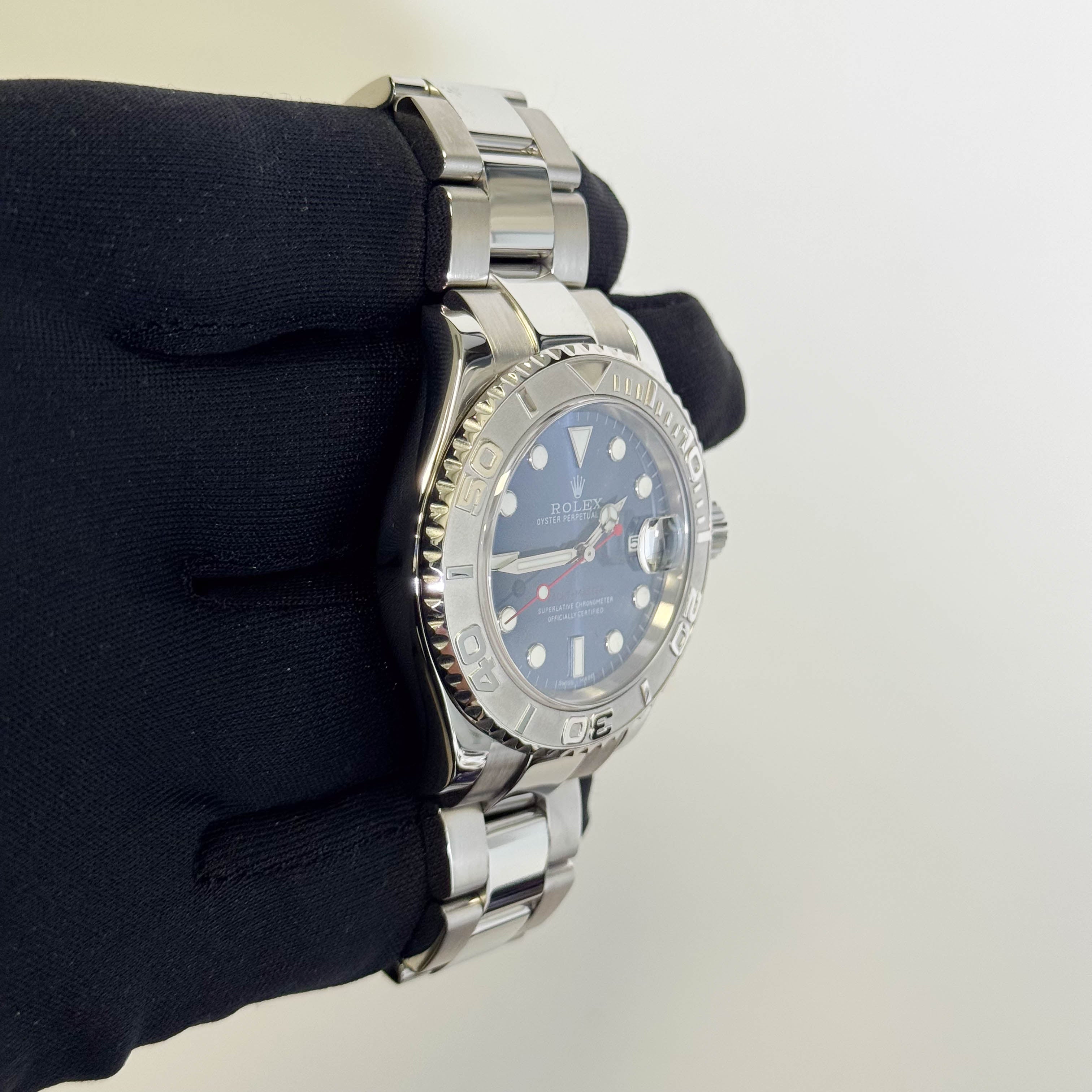 Rolex Yacht-Master 40mm Blue Dial Watch Ref# 16622