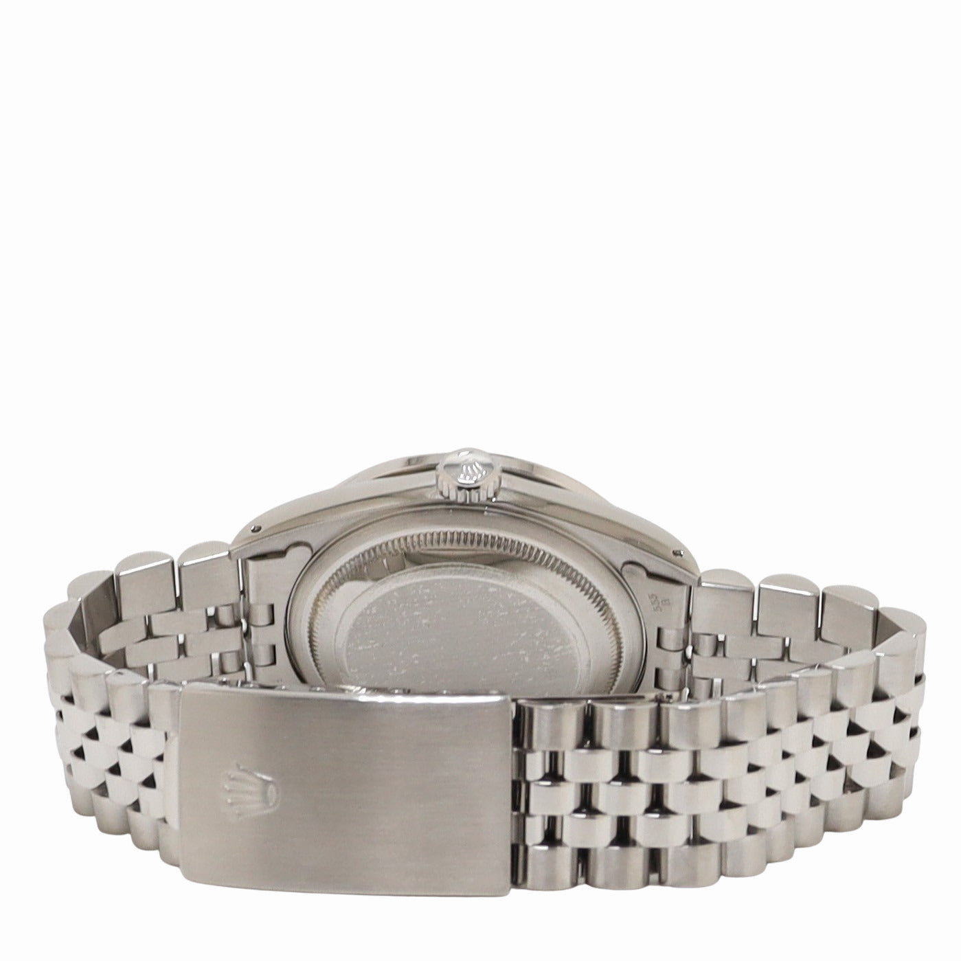 Rolex Datejust Stainless Steel 36mm Custom White MOP Diamond Dial Watch Reference#: 16234 - Happy Jewelers Fine Jewelry Lifetime Warranty