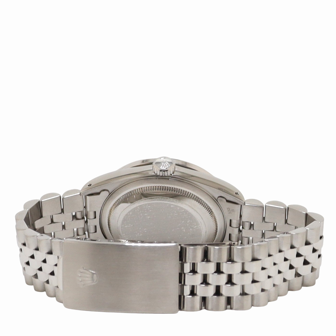 Rolex Datejust 36 Stainless Steel Custom White MOP Diamond Dial