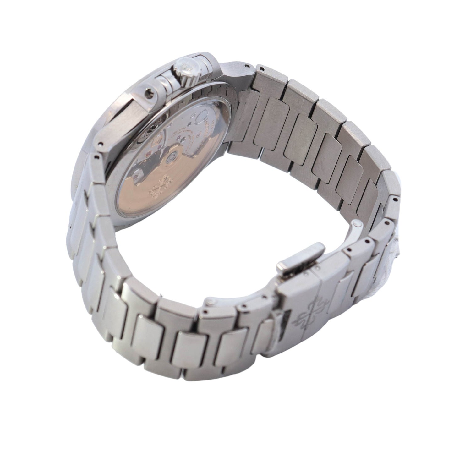 Patek Philippe Nautilus Stainless Steel 35mm Blue Stick Dial Watch Ref#  7118/1A-010 - Happy Jewelers Fine Jewelry Lifetime Warranty