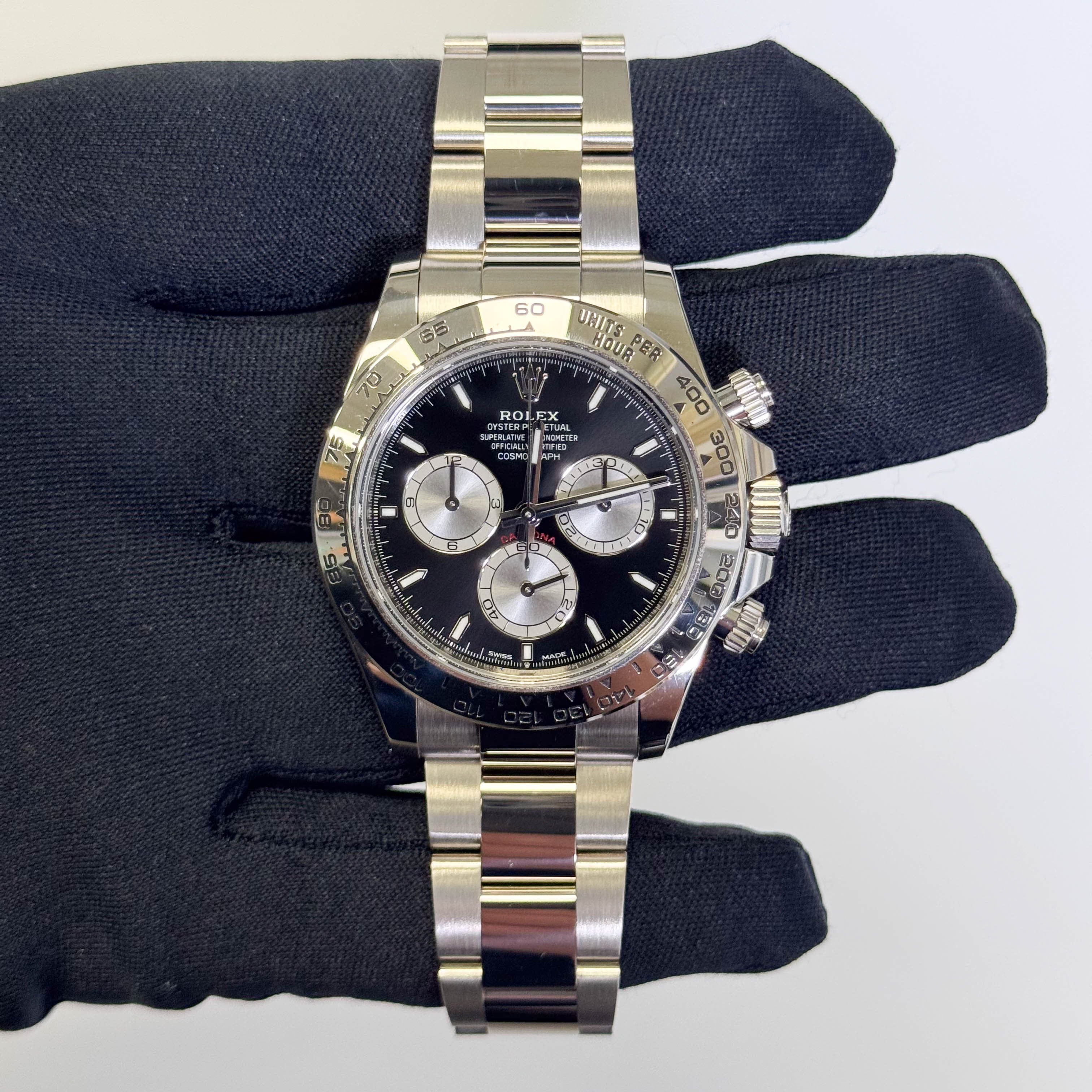 Rolex Daytona 40mm Black Dial Watch Ref# 126509 - Happy Jewelers Fine Jewelry Lifetime Warranty
