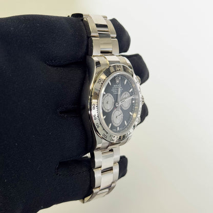 Rolex Daytona 40mm Black Dial Watch Ref# 126509 - Happy Jewelers Fine Jewelry Lifetime Warranty
