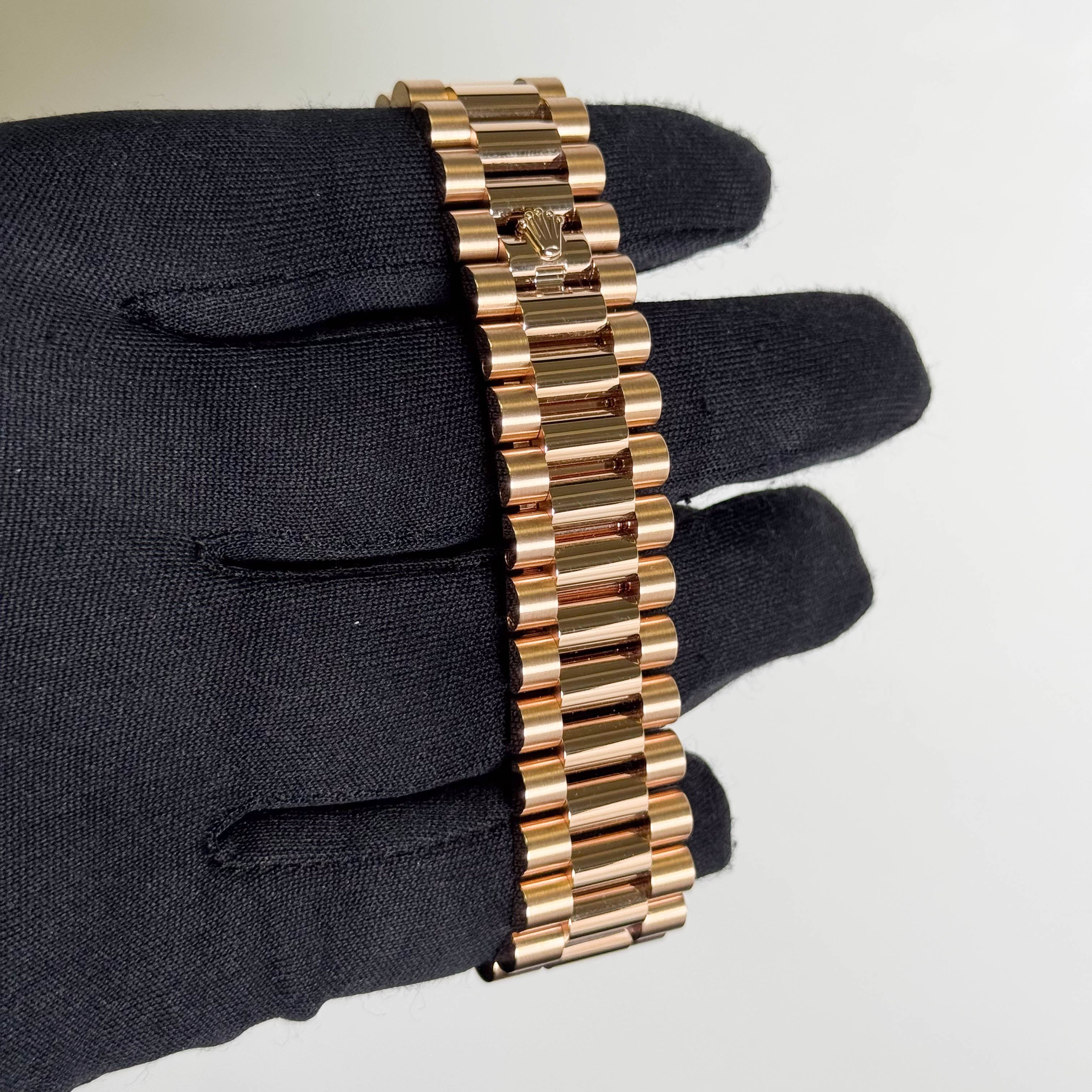 Rolex Day-Date 40mm Pave Dial Watch Ref# 228345RBR
