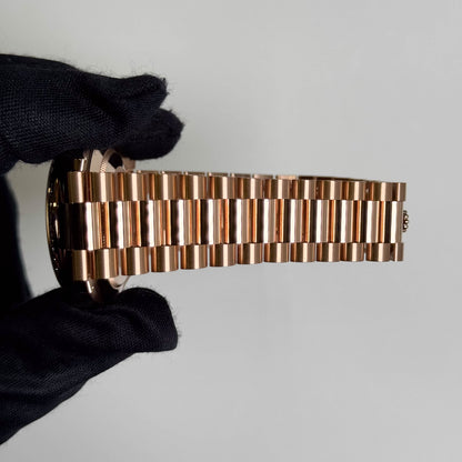 Rolex Day-Date 40mm Pave Dial Watch Ref# 228345RBR