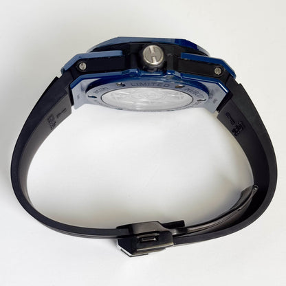 Hublot Big Bang Sang Bleu 45mm Blue Dial Watch Ref# 15.EX.7179.VR.MXM19 - Happy Jewelers Fine Jewelry Lifetime Warranty