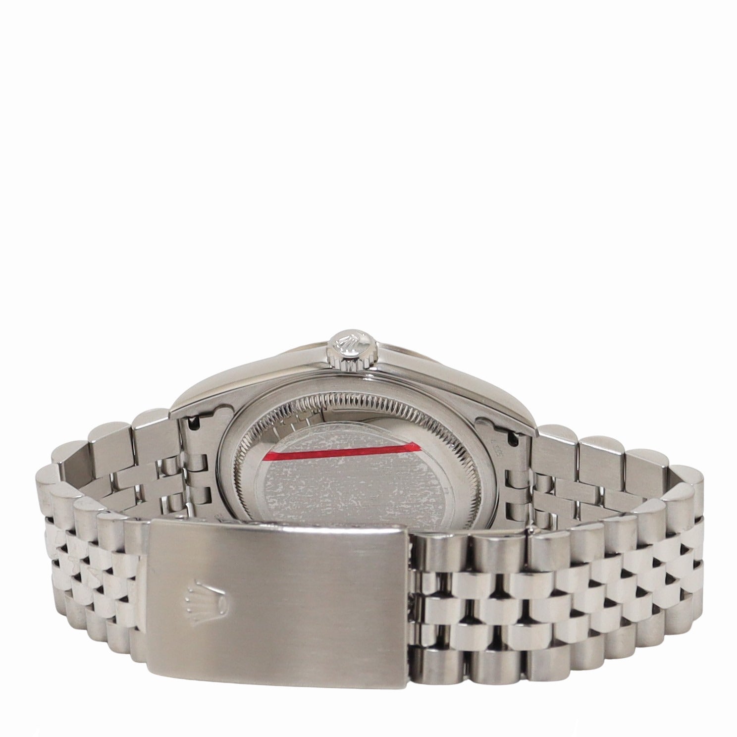 Rolex Datejust Stainless Steel 36mm Silver Stick Dial Watch Reference# 16234 - Happy Jewelers Fine Jewelry Lifetime Warranty