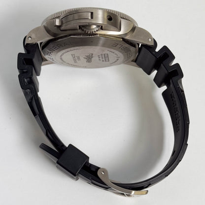 Panerai Luminor 44mm Black Dial Watch Ref# PAM00569