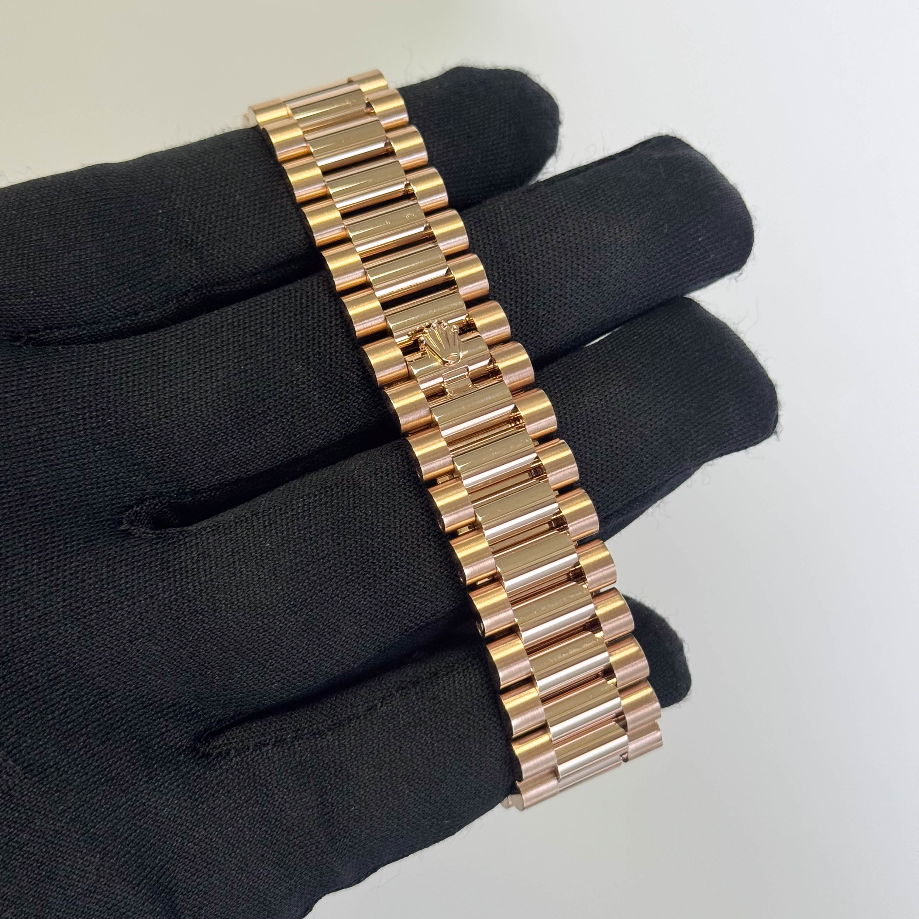 Rolex Day-Date 36mm Iced Out Dial Watch Ref# 128348RBR