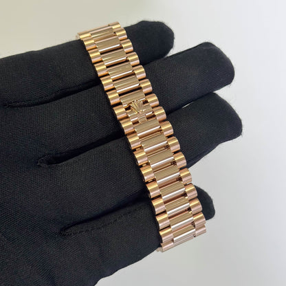 Rolex Day-Date 36mm Iced Out Dial Watch Ref# 128348RBR