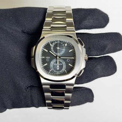 Patek Philippe Nautilus 40.5mm Blue Dial Watch Ref# 5990/1A-001 - Happy Jewelers Fine Jewelry Lifetime Warranty