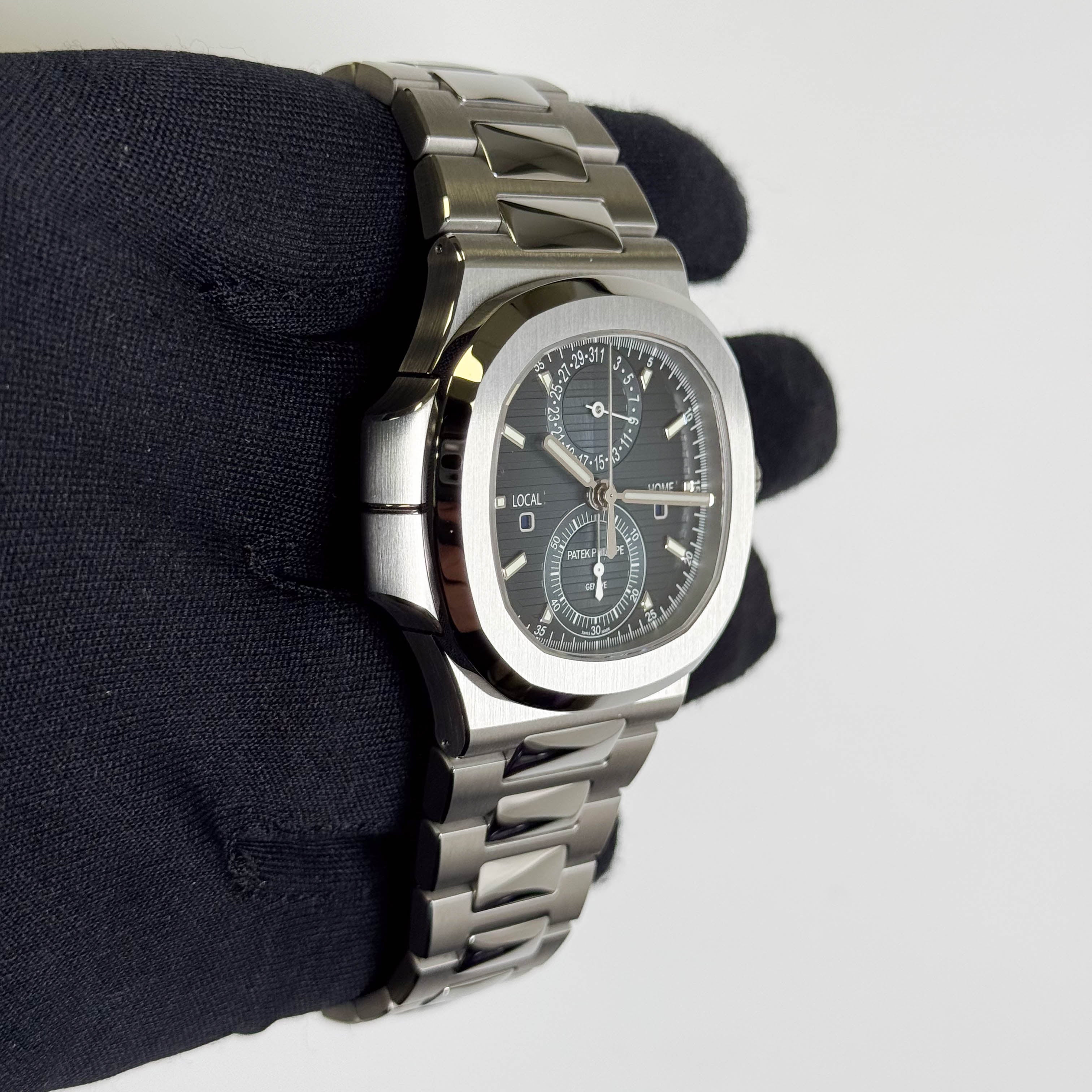 Patek Philippe Nautilus 40.5mm Blue Dial Watch Ref# 5990/1A-001 - Happy Jewelers Fine Jewelry Lifetime Warranty
