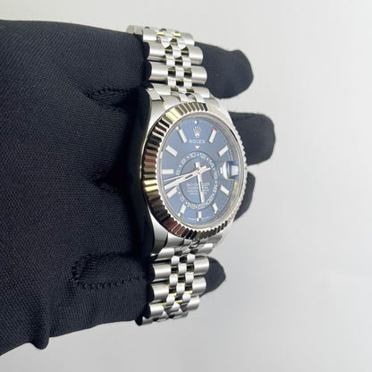 Rolex Sky-Dweller 42mm Blue Dial Watch Ref# 336934