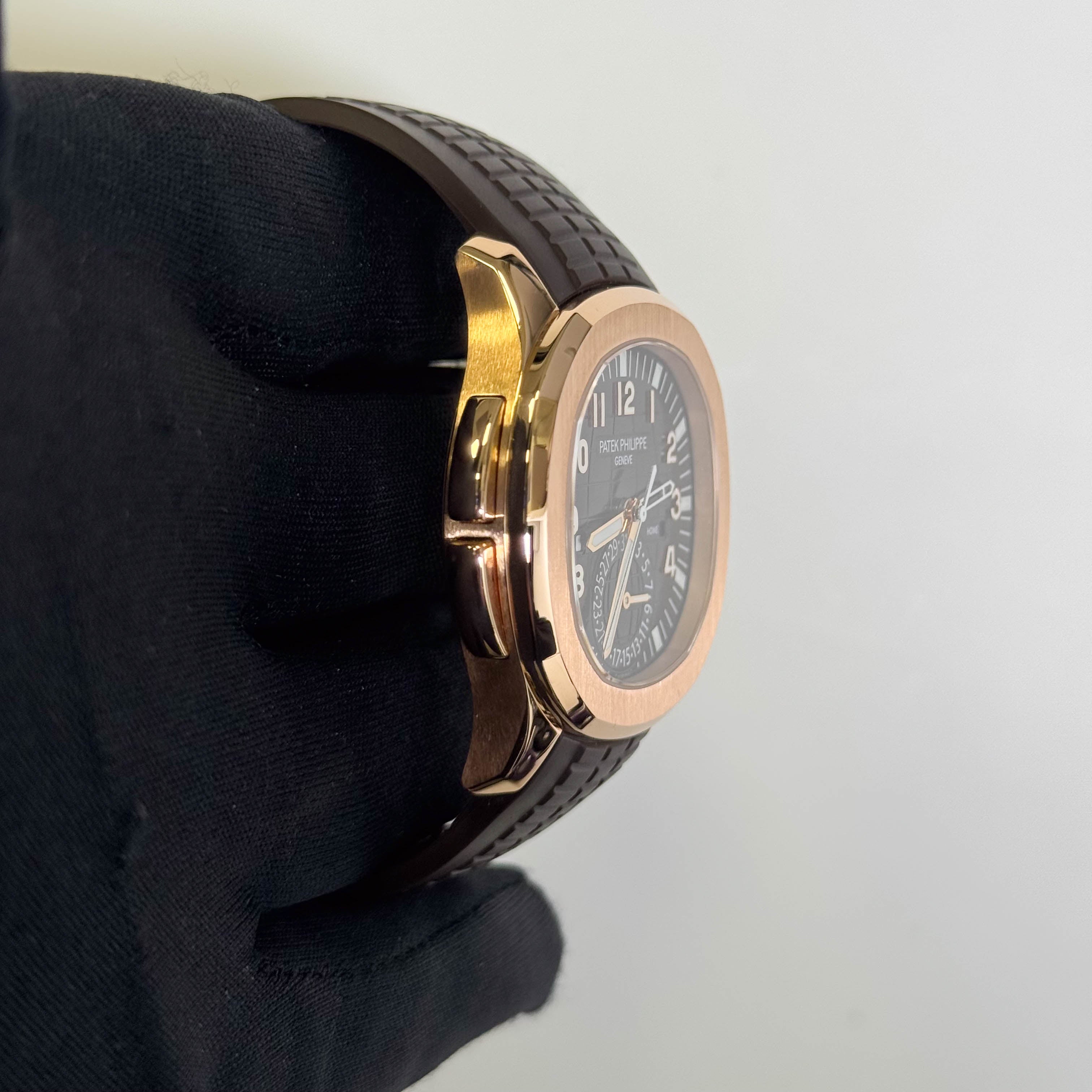 Patek Philippe Aquanaut 40mm Brown Dial Watch Ref# 5164R-001