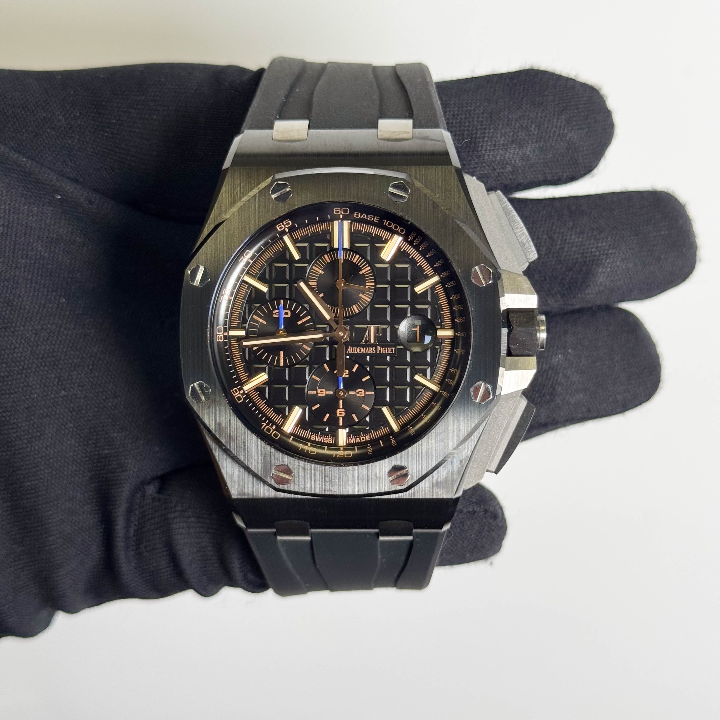 Audemars Piguet Royal Oak Offshore 44mm Black Dial Watch Ref# 26405CE.OO.A002CA.02