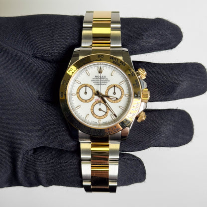 Rolex Daytona 40mm White Dial Watch Ref # 126503