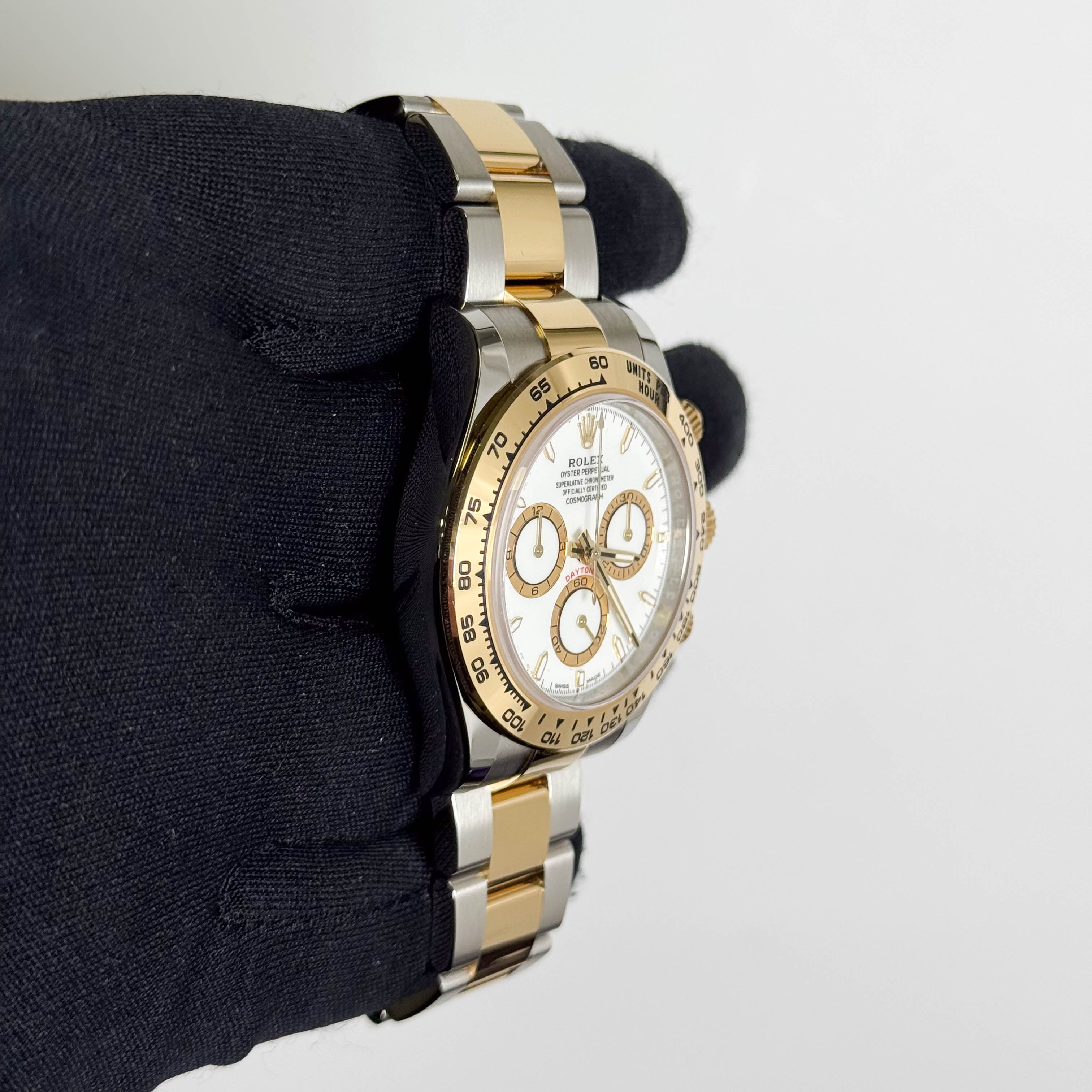Rolex Daytona 40mm White Dial Watch Ref # 126503