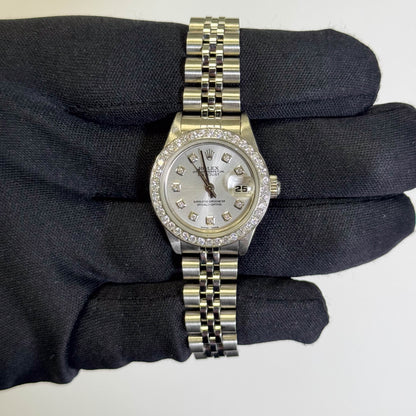 Rolex Datejust 26mm Silver Dial Watch Ref# 69174 - Happy Jewelers Fine Jewelry Lifetime Warranty