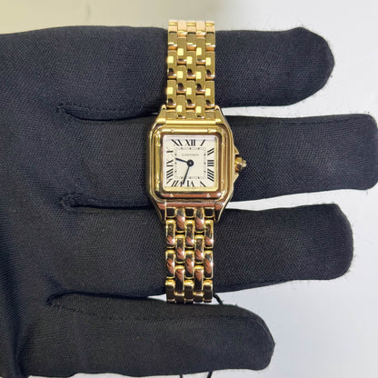 Cartier Panthere 22x30.3 mm White Dial Watch Ref# WGPN0059