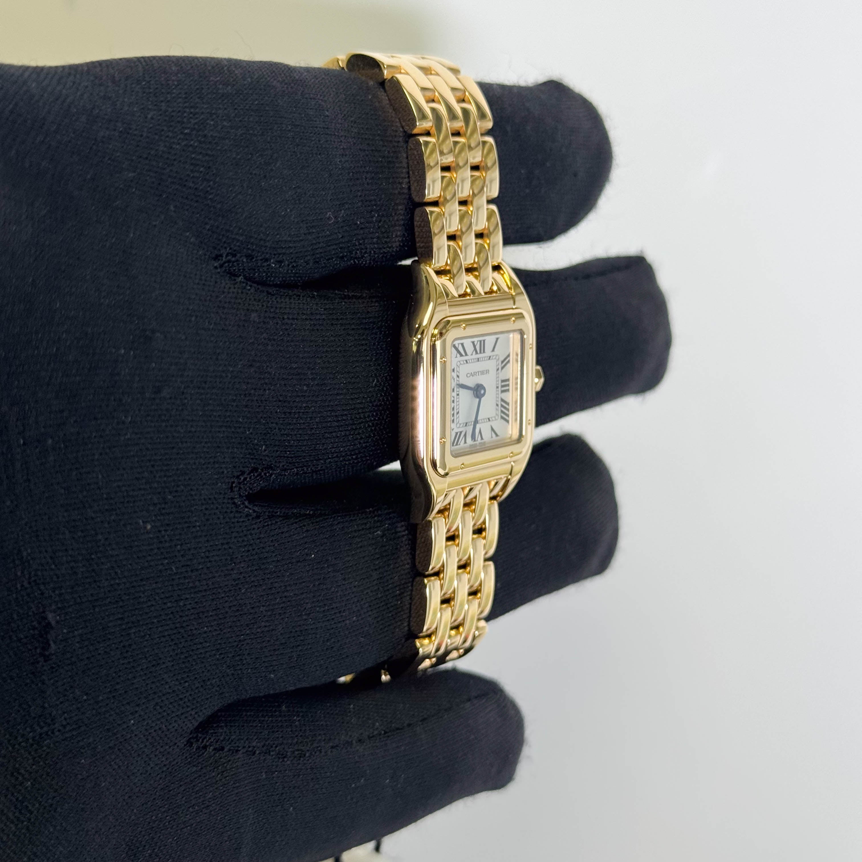 Cartier Panthere 22x30.3 mm White Dial Watch Ref# WGPN0059