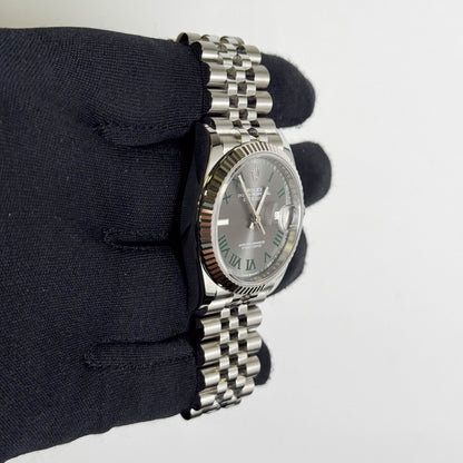 Rolex Datejust 36mm Wimbledon Dial Watch Ref# 126234