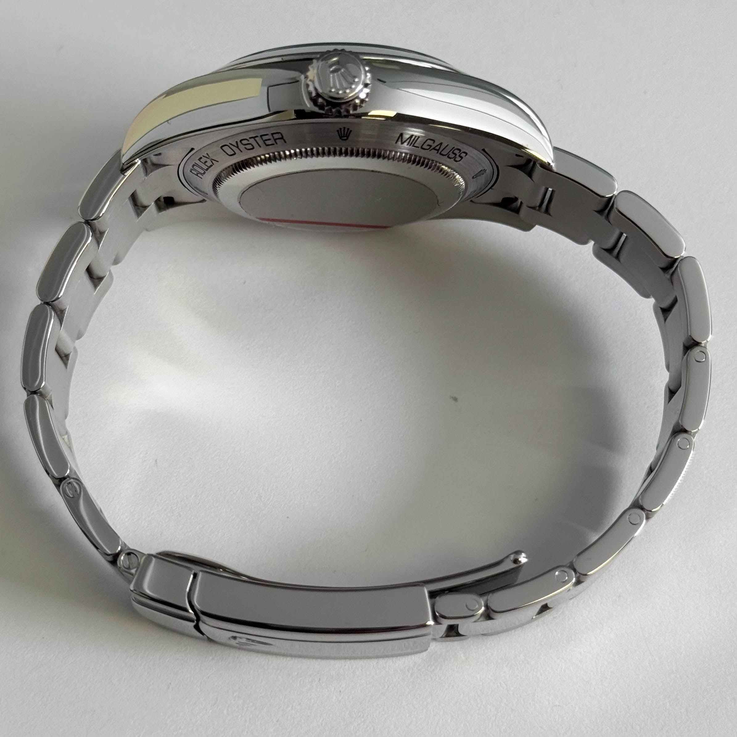 Rolex Milgauss 40mm Black Dial Watch Ref# 116400V