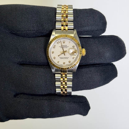 Rolex Datejust 26mm White Jubilee Dial Watch Ref#  69173 - Happy Jewelers Fine Jewelry Lifetime Warranty