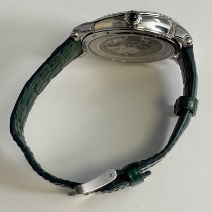 Bovet Rectical 28 42mm Green Skeleton Dial Watch Ref# R290001