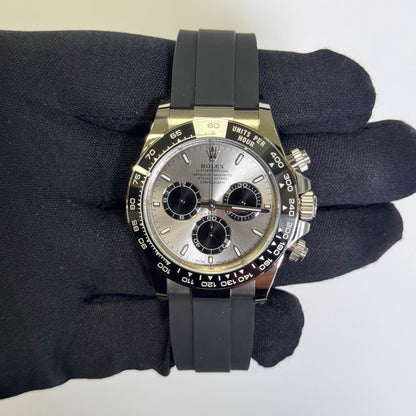 Rolex Daytona 40mm Silver Dial Watch Ref# 126519LN - Happy Jewelers Fine Jewelry Lifetime Warranty
