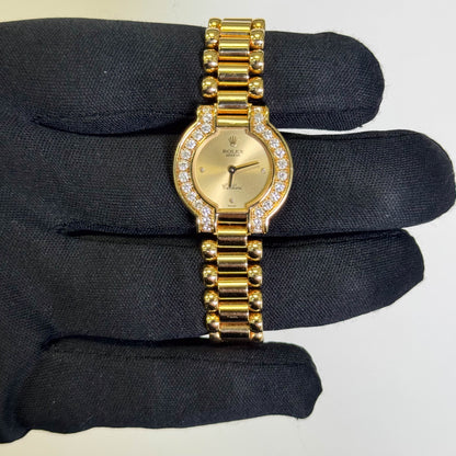 Rolex Cellini 26mm Champagne Dial Watch Ref# 2253 - Happy Jewelers Fine Jewelry Lifetime Warranty