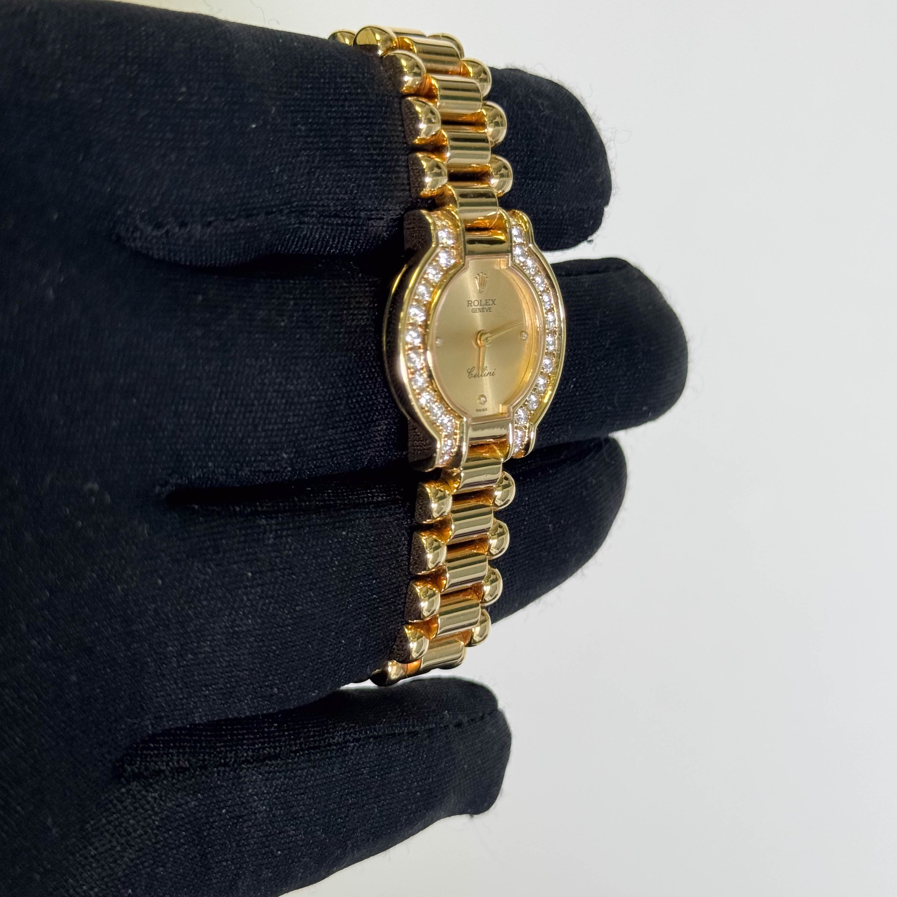 Rolex Cellini 26mm Champagne Dial Watch Ref# 2253 - Happy Jewelers Fine Jewelry Lifetime Warranty