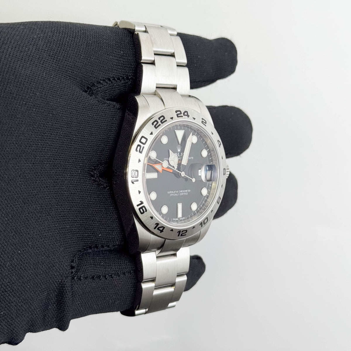 Rolex Explorer II 42mm Black Dial Watch Ref# 216570