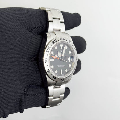 Rolex Explorer II 42mm Black Dial Watch Ref# 216570