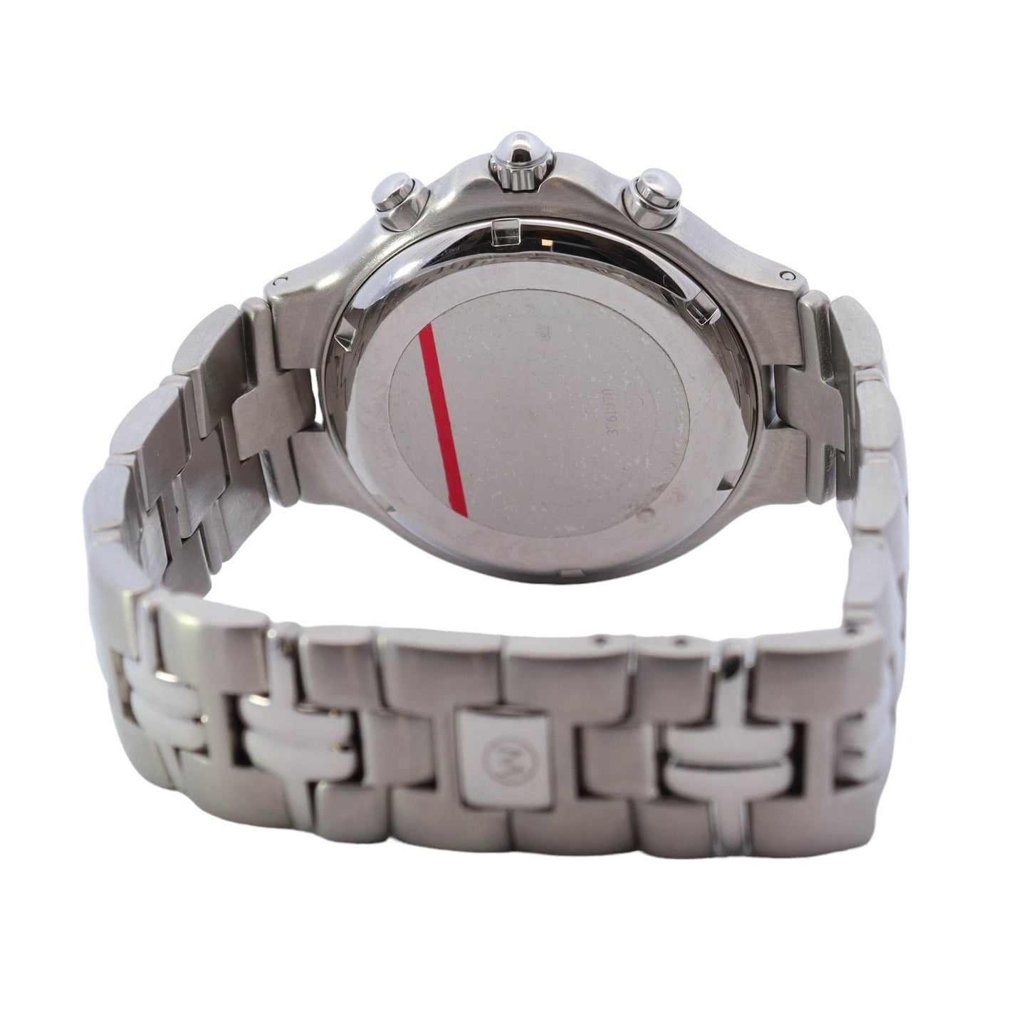 Movado La Chaux-de-Fonds 39mm Stainless Steel Silver Chronograph Dial Watch Ref# 84-C5-890 - Happy Jewelers Fine Jewelry Lifetime Warranty