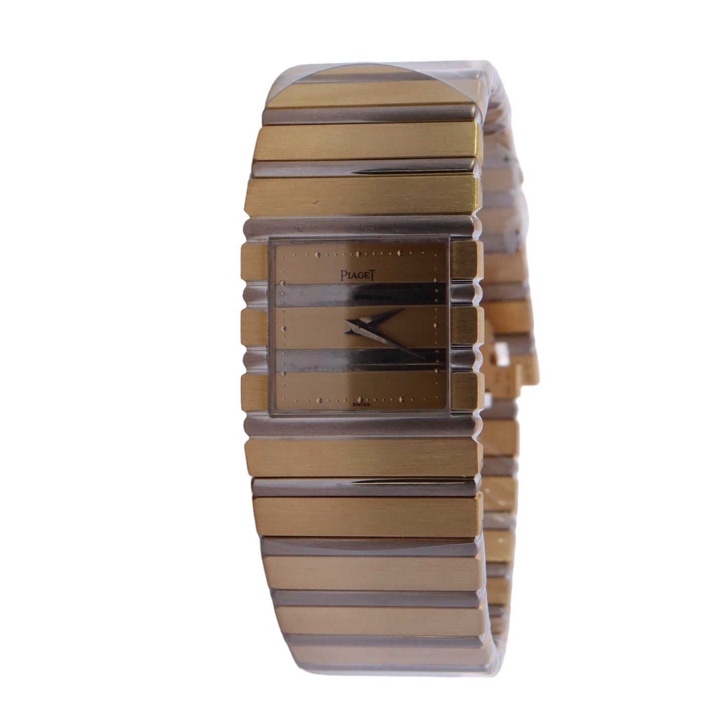 Piaget Polo Yellow Gold 25mm Champagne Dial Watch Reference #: 7131 C 701 - Happy Jewelers Fine Jewelry Lifetime Warranty