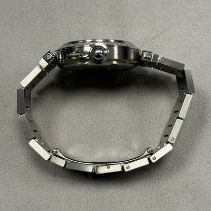 Cartier Pasha 35mm Stainless Steel Custom Panther Dial Ref# 2475 - Happy Jewelers Fine Jewelry Lifetime Warranty