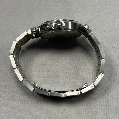 Cartier Pasha 35mm Stainless Steel Custom Panther Dial Ref# 2324 - Happy Jewelers Fine Jewelry Lifetime Warranty