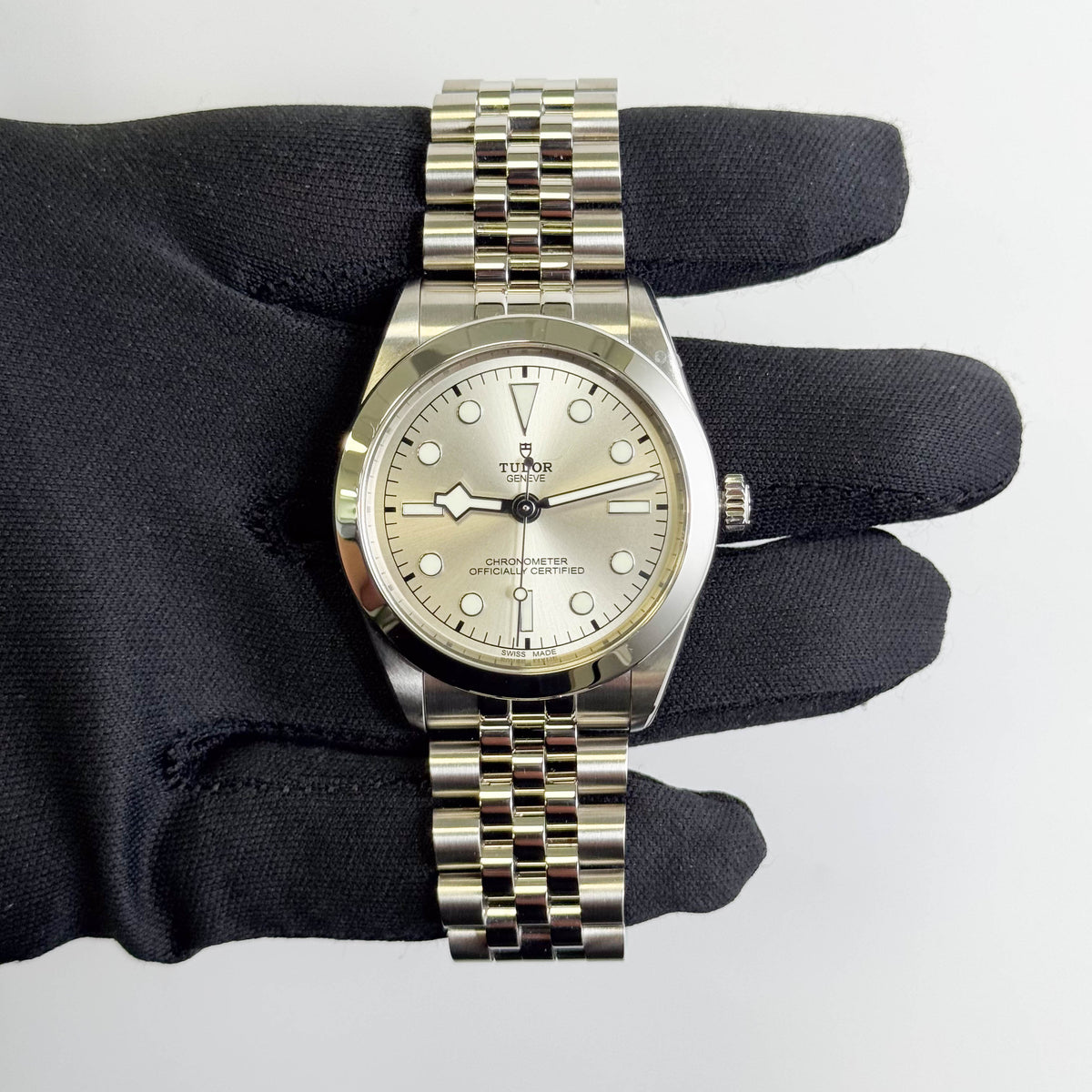 Tudor Black Bay 39mm Silver Dial Watch Ref# 79660