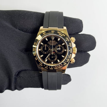 Rolex Daytona 40mm Black Dial Watch Ref# 116518LN