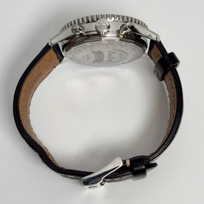 Breitling Montbrilliant Datora 43mm Black Dial Watch Ref # A21330 - Happy Jewelers Fine Jewelry Lifetime Warranty