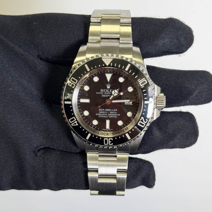 Rolex Sea-Dweller 44mm Black Dial Watch Ref# 136660 - Happy Jewelers Fine Jewelry Lifetime Warranty
