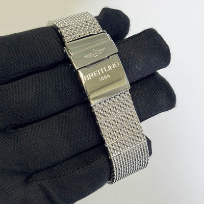 Breitling Transocean 38mm Black Dial Watch Ref# A41310