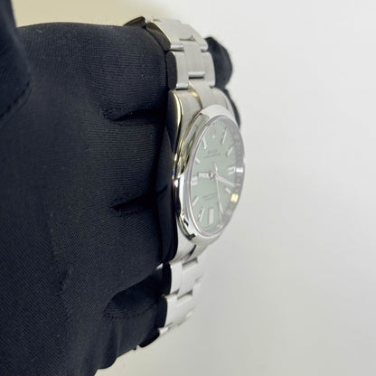 Rolex Oyster Perpetual 41mm Pistachio Dial Watch Ref# 134300