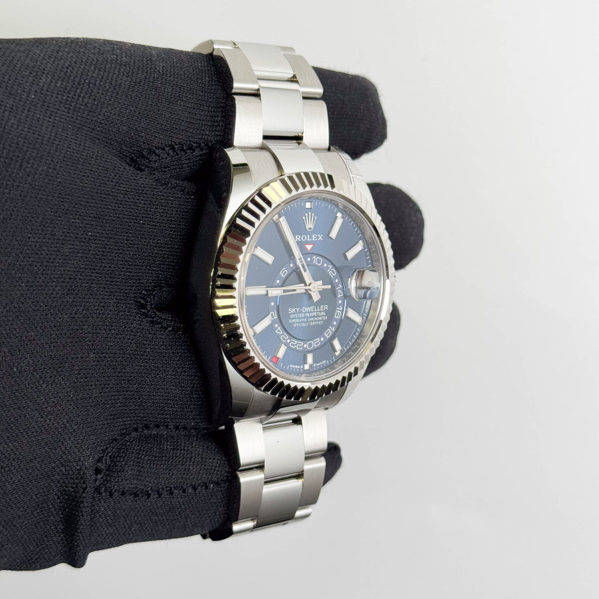 Rolex Sky-Dweller 42mm Blue Dial Watch Ref# 336934