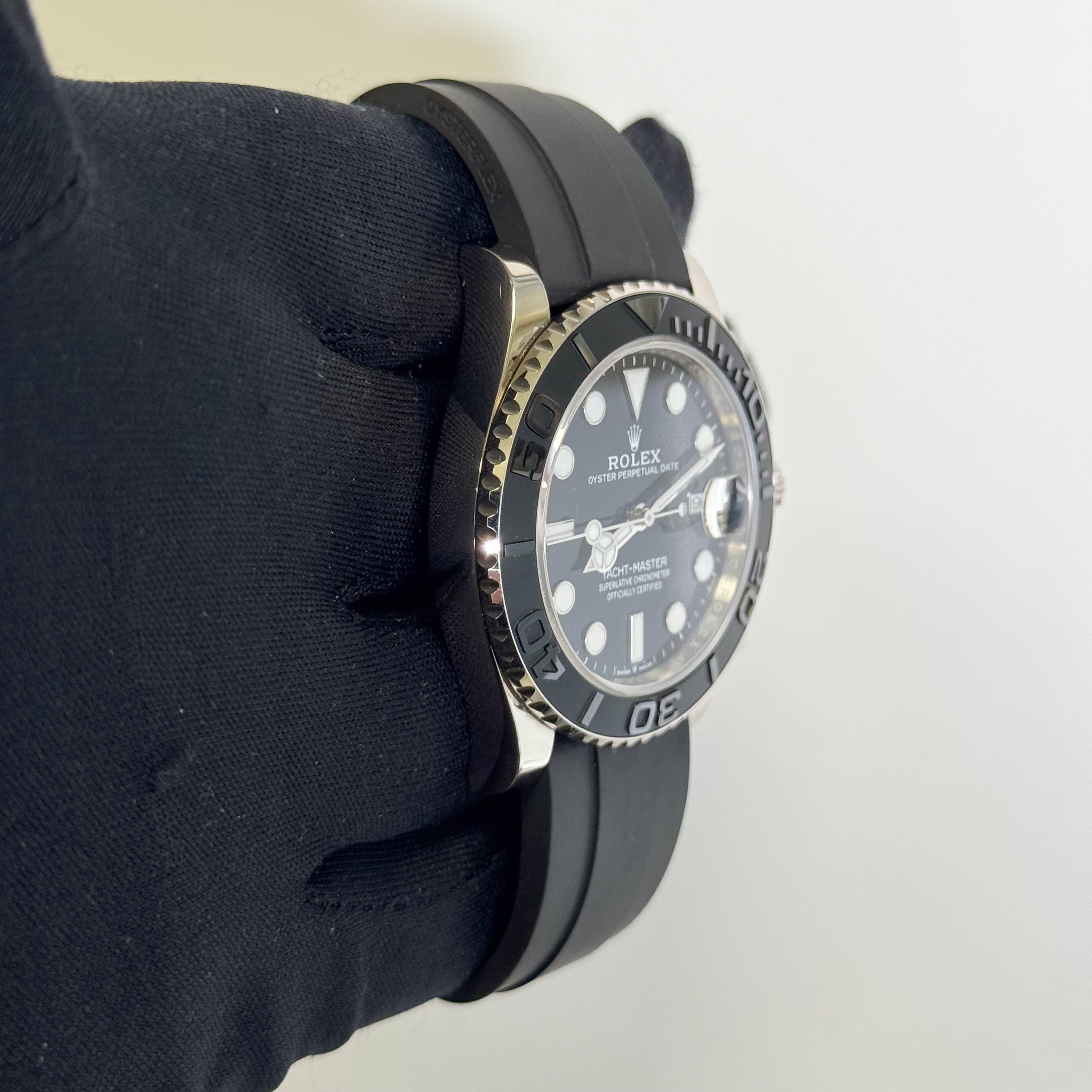 Rolex Yacht-Master 42mm Black Dial Watch Ref# 226659