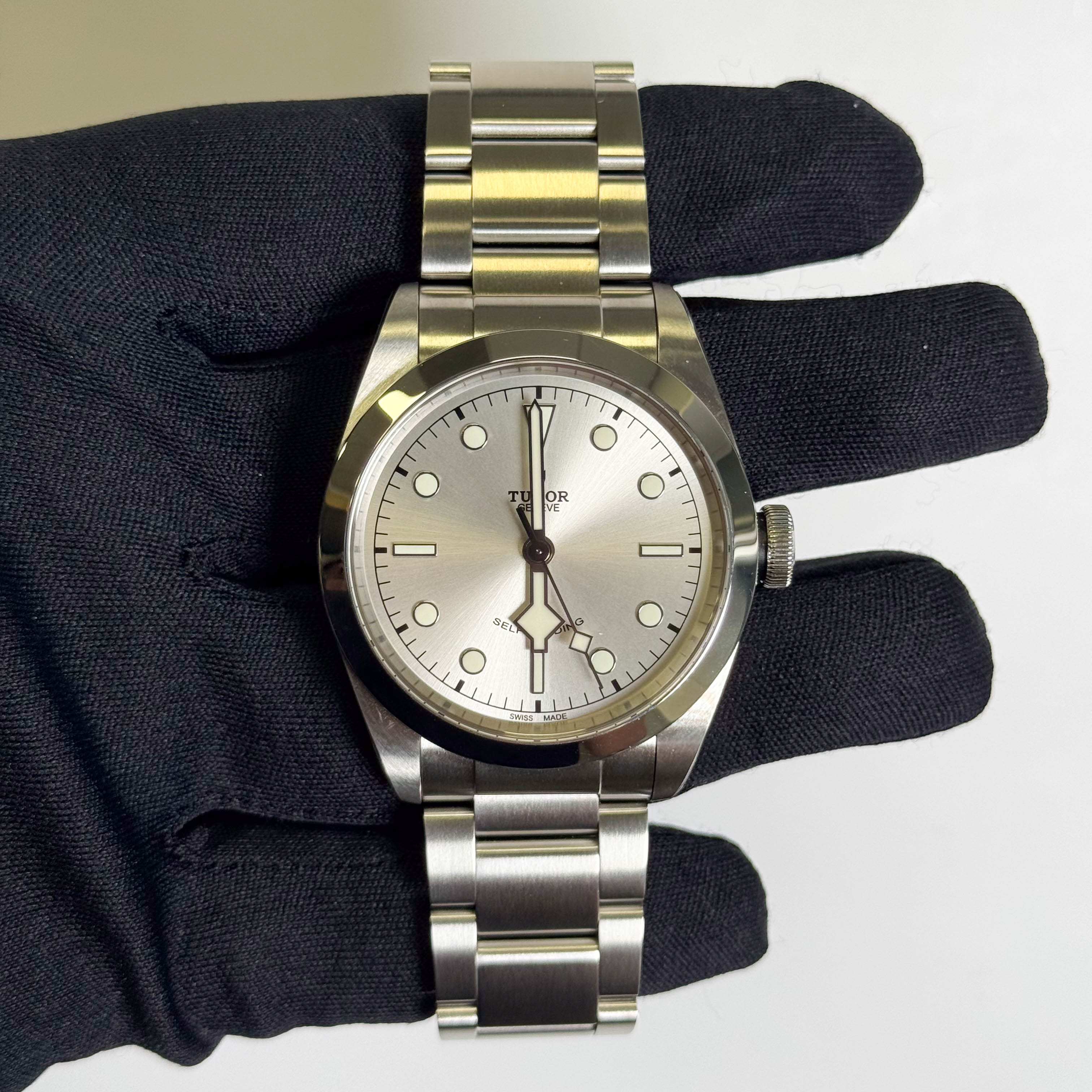 Tudor Black Bay One 41mm Silver Dial Watch Ref# 79540 – Happy Jewelers