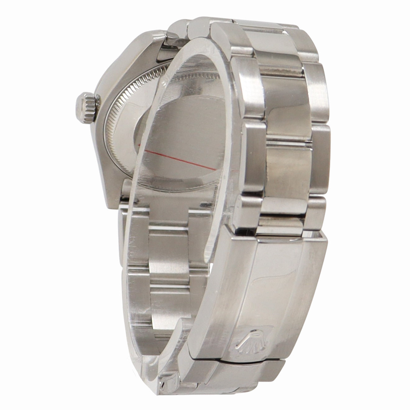 Rolex Datejust Stainless Steel 31mm Black Stick Dial Watch Reference #: 178240 - Happy Jewelers Fine Jewelry Lifetime Warranty