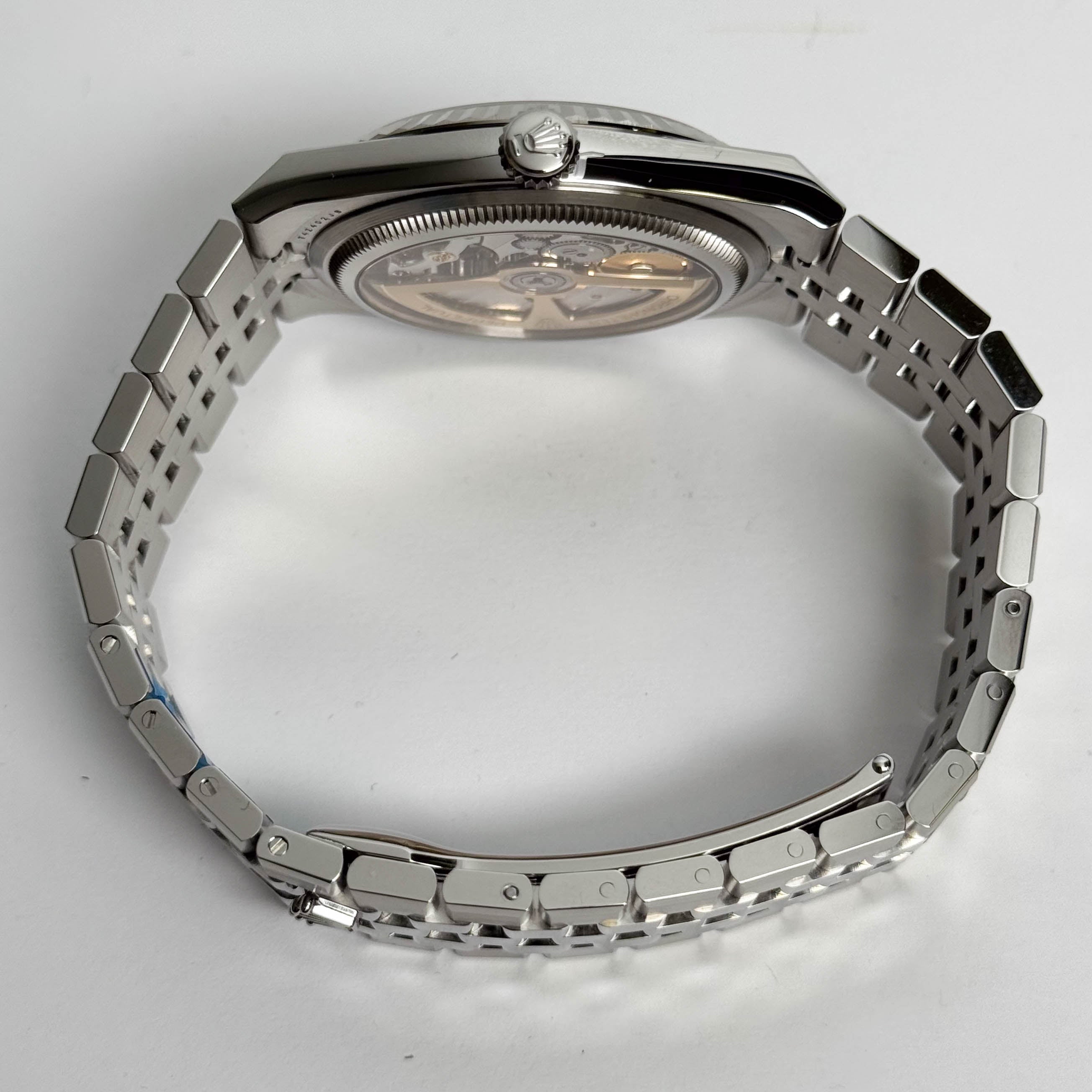 Rolex Land-Dweller 40mm White Dial Watch Ref # 127334 - Happy Jewelers Fine Jewelry Lifetime Warranty
