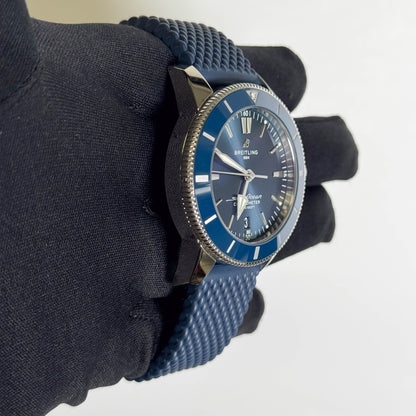 Breitling Superocean Heritage 44mm Navy Blue Dial Watch Ref# AB2030161C1S1